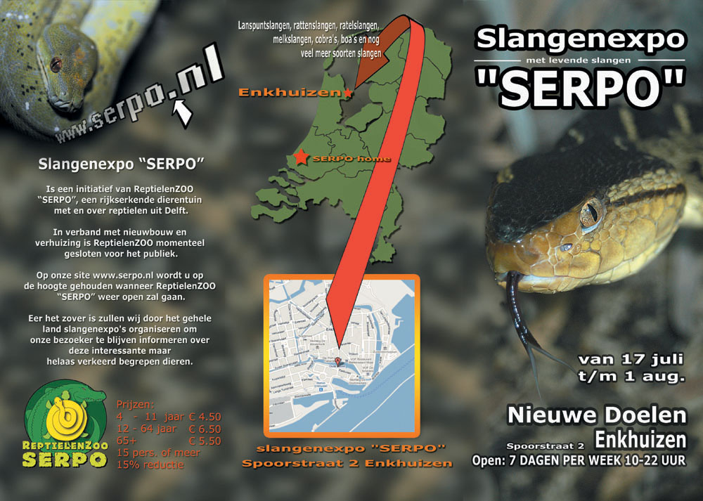 Enkhuizen in de ban van de Lanspuntslang foto SERPO